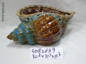 Christmas Ceramic Crafts Conch shell,cheap price,quality