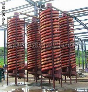 spiral ore washing machine