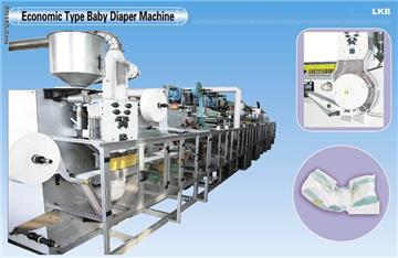 baby diaper machine100-150pcs/min