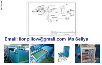 Ball fiber filling machine