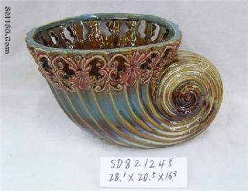 Christmas present Ceramic Conch shells