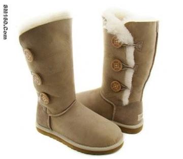 Sand Ugg Bailey Button Triplet Boots
