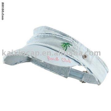 Beach Club Frayed Visor