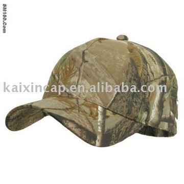 5 Panel Low Profile Camo Cap - Real Tree