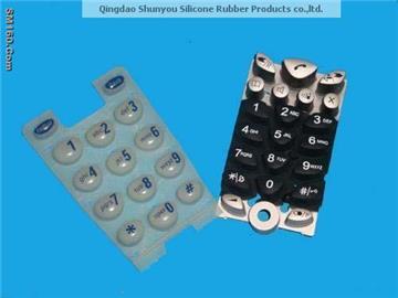 supply silicone phone keypads//