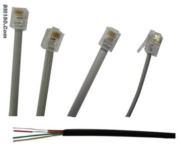 Telephone cable(Extension cord plug to plug)