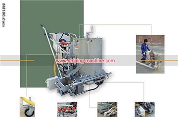 DY-SHPT Standard Hand-Push Thermoplastic Pavement Striping Machine