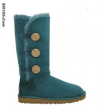 Green Ugg Bailey Button Triplet Boots1783