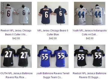 2010-2011 NFL kid's jerseys wholesale