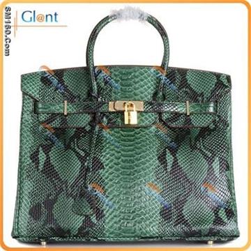 Hermes Python Veins Birkin 35CM Bag Blackish Green 1041