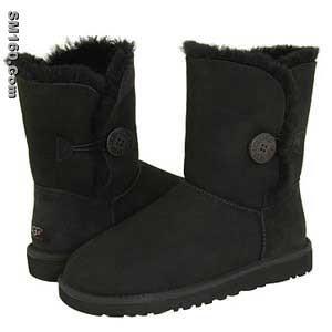 Black UGG Bailey Button Boots 5803 on sale