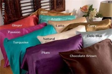 SILK CHARMEUSE PILLOWCASES