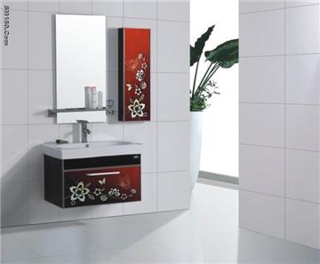 Supply sections of the bathroom cabinet