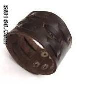 2011 leather bracelet with sterling metal