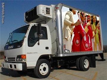 truck LED screen,mobile LED display