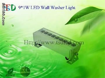 9X1W High Power LED Wall Washer Light