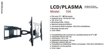 2011 LED Plasma TV Bracket Mount H104