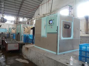 Automatic hank yarn mercerizing machine