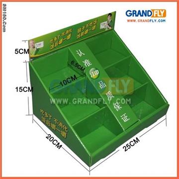 3 Tier 6 Cell Countertop Display for Stomach Tablets
