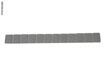 Fe adhesive wheel weights