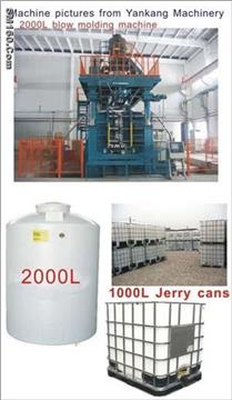 jerry can blow molding machine