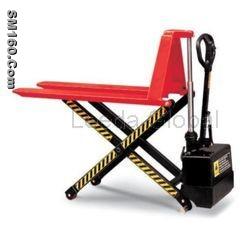 Electric high lift scissor truck