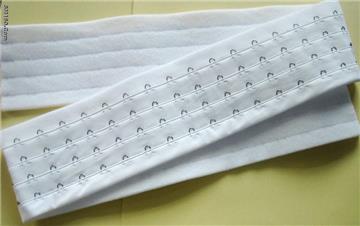 Sell 3/4'' 4 rows continuous bra hook and eye tape