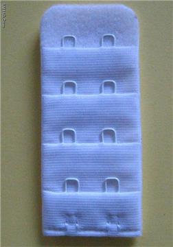 sell hook and eye tape-nylon coated white