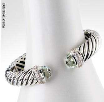 David Yurman Prasiolite Waverly Bracelet