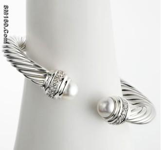 David Yurman 7mm Pearl Bracelet