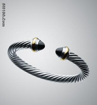 David Yurman 7mm Black Onyx Color Classics Bracelet