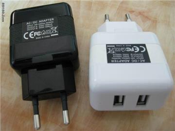 Wall chargers,EU Plug Chargers,Dual-port usb chargers,EU Plug charger