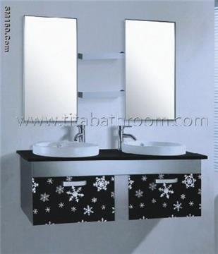 Stainless steel bathroom furniture