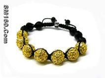 crystal shamballa bracelet(SLL3167)