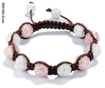 ball crystal shamballa bracelet