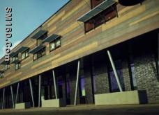 fireproof HPL board Compact Laminate Anti-UV Exterior Wall Cladding