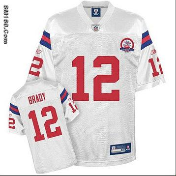 New England Patriots 12 Tom Brady AFL NFL Jerseys