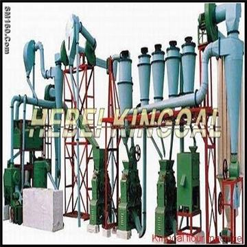 complete 10ton/24h wheat flour mill machine