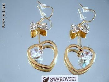 Fashion swarovski earring----2usd