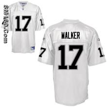 Oakland Raiders 17 J. Walker White Jersey