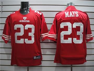 San Francisco 49ers #23 Taylor Mays Red Stitched Replithentic Jersey