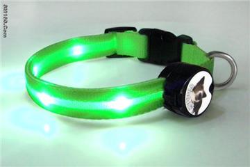 aidi pet led flashing pet product for dog collar