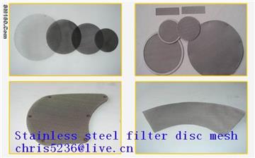 Stainless steel Leaf Disc Filter mesh