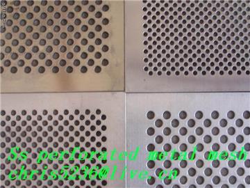 stainless steel perforated metal mesh sheet(302,304,304L,316,316L) 