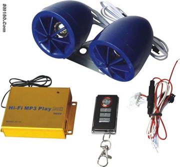 motorcycle Alarm Mp3 player  audio system