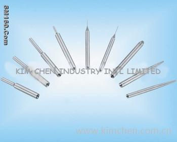 Tungsten carbide coil winding nozzle