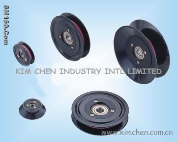 Coil winding wire guide pulley(wire roller,wire wheel)