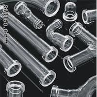 Borosilicate glass pipeline