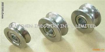 coil winding wire guide pulley(stainless wire wheel)