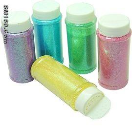 Fine glitter powder in kit